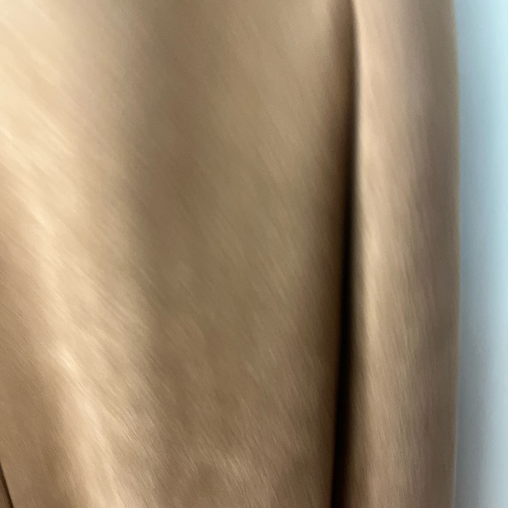Tan faux suede  pull on capris New York & Co
